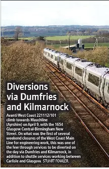 Diversions via Dumfries and Kilmarnock - PressReader