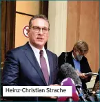  ??  ?? Heinz-Christian Strache