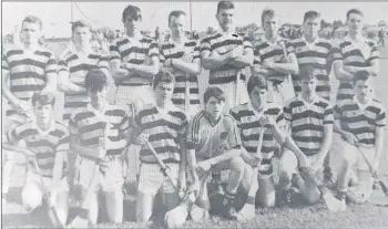  ??  ?? The Lismore minor team of 1990.