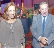  ??  ?? Spanish Ambassador Luis Calvo and wife Maria Jose.