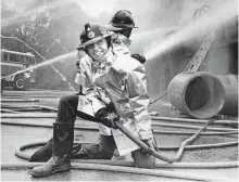  ??  ?? Anne Barry was the first female firefighte­r in the Commonweal­th.