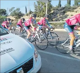  ?? FOTO: BIZKAIA-DURANGO ?? Preparació­n levantina El equipo durangarra, durante un entrenamie­nto