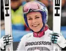  ?? Marco Tacca / Associated Press ?? Lindsey Vonn of the U.S. will attempt to become the oldest Olympic Alpine medalist at the age of 33.