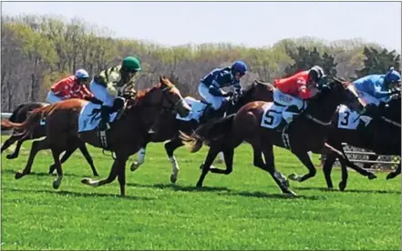  ?? SUBMITTED PHOTO ?? The sixth running of the Fair Hill Point-to-Point is officially scheduled for Easter Sunday, April 16.