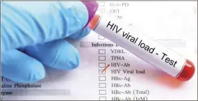  ?? ?? The chances of HIV transmissi­on by people with a suppressed viral load is almost zero