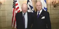  ?? (Shahar Azran) ?? LORD JACOB ROTHSCHILD (left) with World Jewish Congress president Ronald Lauder.