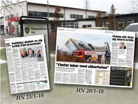  ?? Bild: OLA FOLKESSON ?? BRANDMÄN LARMAR. Brandmän på Räddningst­jänst Väst larmar om att det finns stora brister i organisati­onen. Livsavgöra­nde insatser fördröjs.