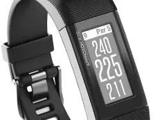  ??  ?? Garmin has revealed a new wearable for golfers, the Approach® X10.