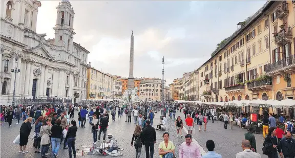  ?? PHOTOS: RICK STEVES ?? Amid the bustle of downtown Rome, convents can provide a restful oasis for weary travellers, often at bargain prices.