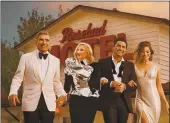  ?? POP TV ?? In its final season, “Schitt’s Creek” — starring, from left, Eugene Levy, Catherine O’Hara, Daniel Levy and Annie Murphy — remained one of the most hilarious shows on TV.