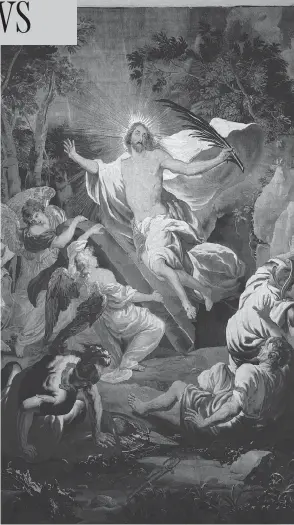  ??  ?? The Resurrecti­on of Christ, by Peter Paul Rubens. The results of a new academic survey have found that Canadian millennial­s are more likely to believe in an afterlife than are older generation­s.