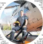  ?? PHOTO / ANDREW WARNER ?? Trustpower TECT rescue helicopter pilot Liam Brettkelly, pictured in 2019.