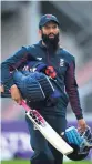  ??  ?? Moeen Ali is selfisolat­ing