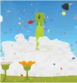  ?? ANNAPURNA INTERaCTIV­E ?? When the Mayor in Wattam doffs his hat, a magical bomb explodes.