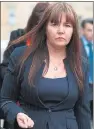  ??  ?? PATRICIA MCLEISH: Claimed MP acted in an intimidati­ng manner.