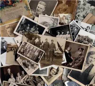  ??  ?? Our relatives live on in the photos they leave behind – and the DNA we inherit