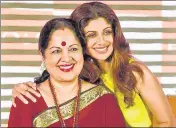  ?? ?? Shilpa Shetty Kundra and Sunanda Shetty