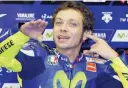  ??  ?? Valentino Rossi, 36 anni