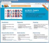  ??  ?? Scikit-learn, la bibliothèq­ue open source écrite en Python par des chercheurs de l’Inria.