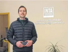  ?? ?? Dr. Juan Pablo Renzi, de la EEA del INTA Hilario Ascasubi.