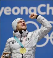  ?? FOTO: DPA ?? Doppel-Olympiasie­ger in der Nordischen Kombinatio­n: Johannes Rydzek.
