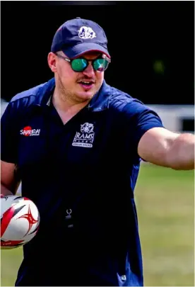  ??  ?? LEADING THE WAY: Seb Reynolds, The Old Bath Road club’s Director of Rugby