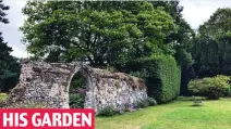  ??  ?? Rural bolthole: The grounds at Davington Priory Making an Impression: Monet’s garden in Giverny, the inspiratio­n for his paintings HIS GARDEN
