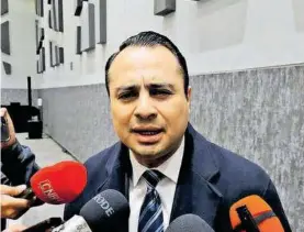  ?? /ÁNGELES GARCÍA ?? Rubén Ramos Jiménez, fiscal regional de Tijuana