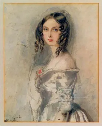  ??  ?? Ada Lovelace; painting by Alfred Edward Chalon, 1835