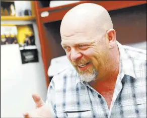  ?? Chase Stevens Las Vegas Review-Journal ?? “In this business, it’s evolve or die, and we’re evolving.” — Rick Harrison, discussing the new one-hour format for the upcoming season of “Pawn Stars.”