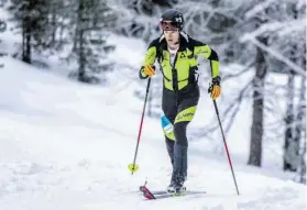  ?? BILD: SN/SW/PHILIPP REITER ?? Ski-Umsteiger Alexander Brandner.