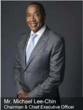  ?? ?? Mr. Michael Lee-chin Chairman & Chief Executive Officer
