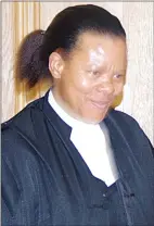  ?? (File pic) ?? Judge Mumcy Dlamini.