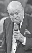  ?? Associated Press ?? Comedian Don Rickles performs at the AFI Life Achievemen­t Award Honoring Shirley MacLaine at Sony Studios in Culver City in 2012. Rickles died Thursday at 90.
