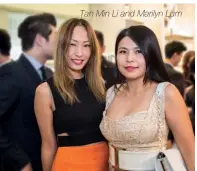  ??  ?? Tan Min Li and Marilyn Lum