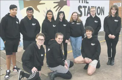  ?? Picture: PAUL CARRACHER ?? Horsham Rural City Council Youth Council members, from left, back, Shiv Bhutani, Tom Luke, Swathi Sunilkumar, Venetia Kardogeros, Scarlett Munday-terry, Liam Carracher and Mia Frawley; and front, Jarhyn Mcgrath, Kori Both and Malachy O’brien. Absent, Clear Pohlner, Bart Maxwell, Hanna Poswiat, Armani Scollary, Thomas Hobbs and Stella Schmidt.