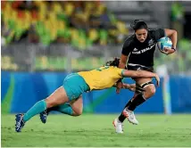  ?? PHOTO: GETTY IMAGES ?? The all-action Olympic sevens are inspiring women to take up rugby.