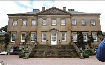  ??  ?? ON DISPLAY:
Dumfries House in Ayrshire where the three disputed pictures – top – were hung in public view