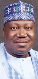  ??  ?? Senate President Ahmad Lawan