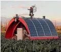  ?? SUPPLIED ?? The Australian Centre for Field Robotics’ solarpower­ed Ladybird robot is designed to conduct myriad checks on crops.