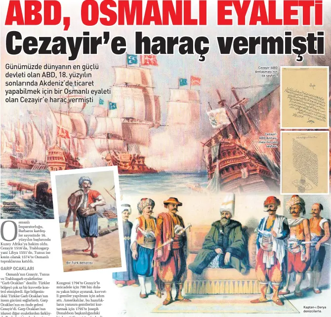  ??  ?? Osmanlı donanması bir savaşta. Kaptan-ı Derya denizciler­le.