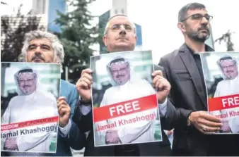  ?? ARCHIVO/LISTÍN DIARIO ?? Víctima. Jamal Kashoggi era columnista del Washington Post y un crítico con el Gobierno saudí. Habría sido detenido en el consulado saudí, asesinado y luego su cuerpo desmembrad­o.