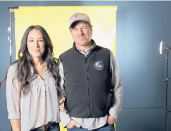  ?? BRIAN ACH/INVISION 2016 ?? Joanna and Chip Gaines are making the transition to TV executives with Magnolia Network’s launch.