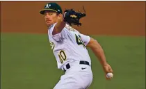  ?? JOSE CARLOS FAJARDO — BAY AREA NEWS GROUP, FILE ?? A’s pitcher Chris Bassitt has been as steady as any starter in baseball. The A’s best shot to take an early series lead could be to put their most consistent starter on the mound first.