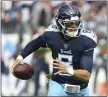  ?? MICHAEL ZITO — AP/PANINI ?? Mariota will have a large faction of Raiders fans pulling for him to replace Carr as the team’s starting quarterbac­k for the 2020season.