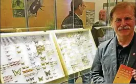  ??  ?? Für Insektenfo­rscher Ronald Bellstedt war die Greiner-vetter-sammlung eine besondere Herausford­erung seiner wissenscha­ftlichen Arbeit. Foto: Andreas Karguth