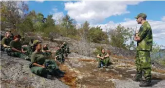  ?? FOTO: STEPHAN SJÖBERG ?? MÄRSGARN. I sommar bjuder Försvarsma­kten och Sjövärnskå­ren återigen in till sommarläge­r med tema sjöliv, på ön Märsgarn.