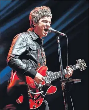  ?? ELISA BERNAL ?? Noel Gallagher durante su actuación