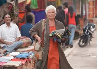  ?? LAURIE SPARHAM ?? Judi Dench as Evelyn Greenslade in “The Second Best Exotic Marigold Hotel.”