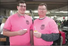  ?? NWA Democrat-Gazette/CARIN SCHOPPMEYE­R ?? Jack Threet (left) and John Threet volunteer at Chilirhea.